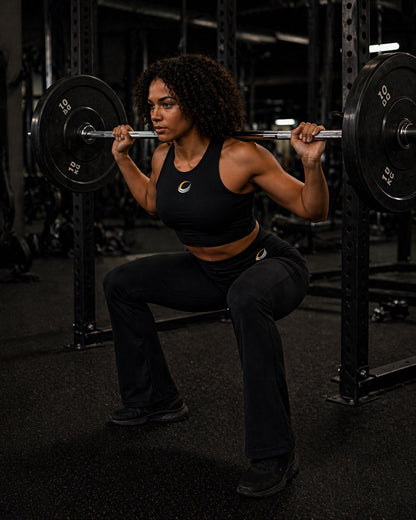 Legging Sport Femme Bas Large – Essential Performance